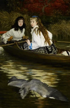 Puzzle Tissot: No Tamisa, uma garça