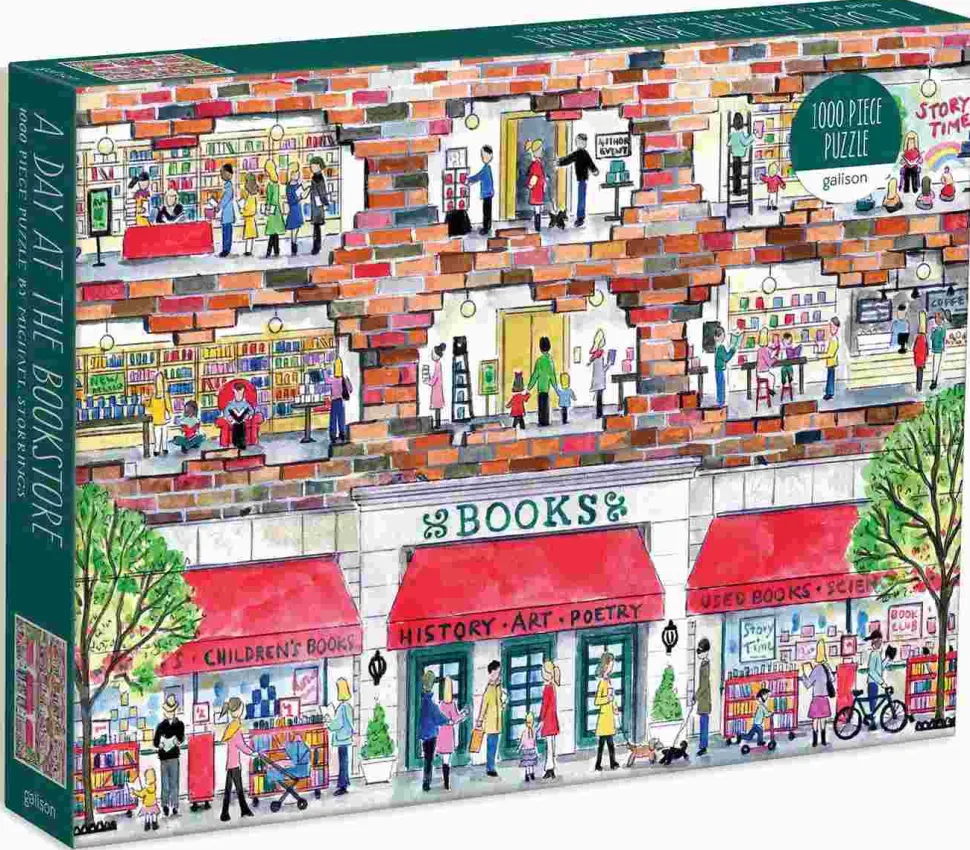 Puzzle Um dia na livraria