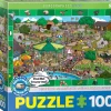 Puzzle Um dia no zoológico