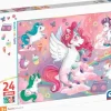 Puzzle Unicórnios alegres