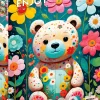 Puzzle Ursinho Flor