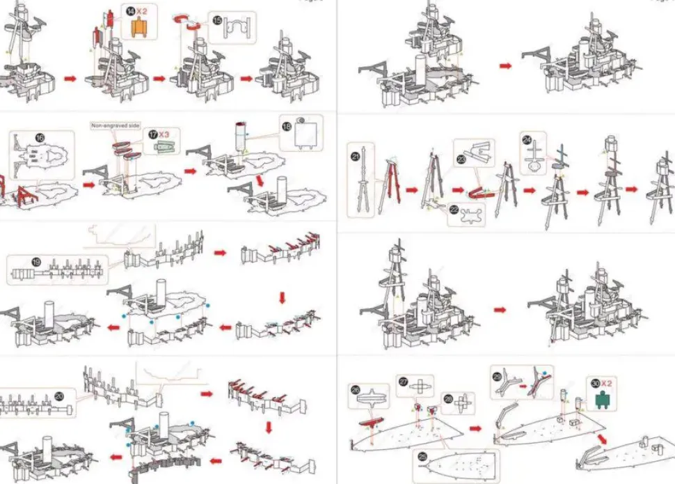 Puzzle USS Arizona 3D