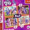 Puzzle 4v1 Conheça os Pôneis
