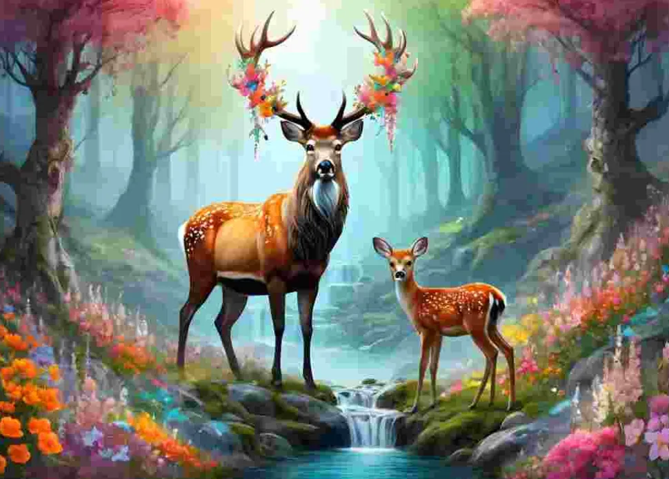 Puzzle Veado Majestoso