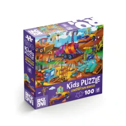 Puzzle Veículos de construção
