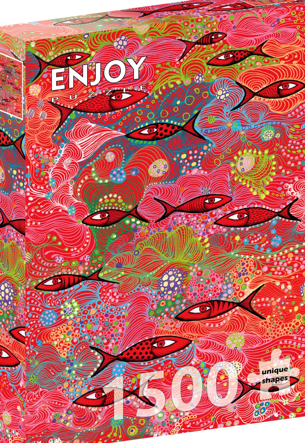 Puzzle Vermelho escuro