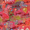 Puzzle Vermelho profundo