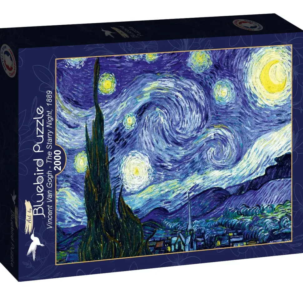 Puzzle Vincent van Gogh: A Noite Estrelada, 1889,