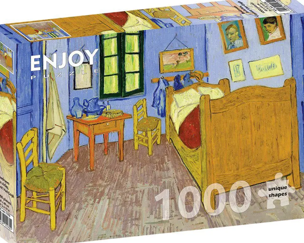 Puzzle Vincent van Gogh: Quarto em Arles