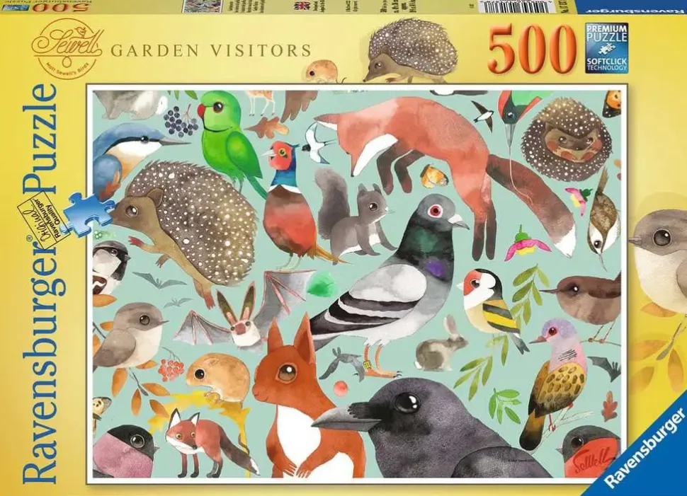 Puzzle Visitantes do Jardim