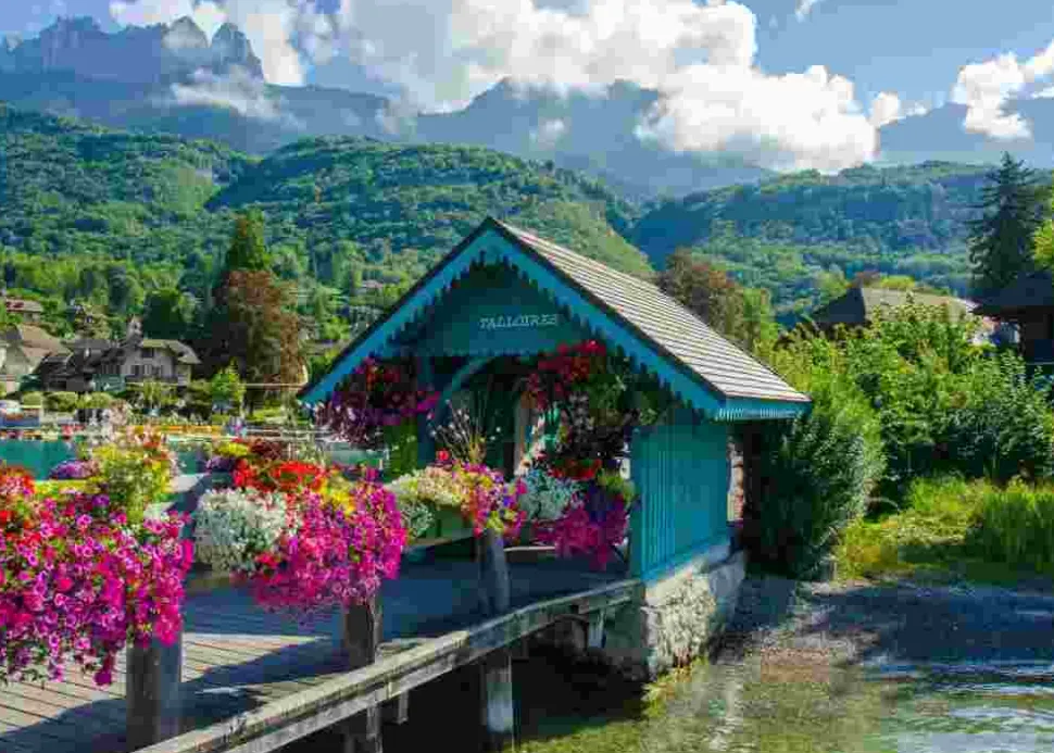 Puzzle Vista do Lago Annecy