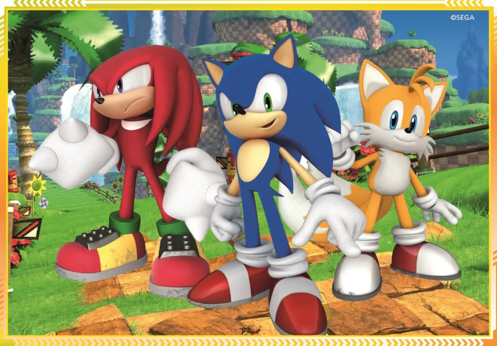 Puzzle 4v1 Sonic Prime Progressivo