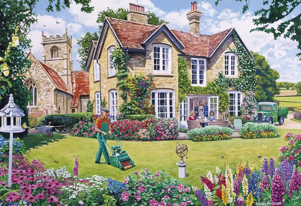 Puzzle 4x500 A Rodada do Jardineiro