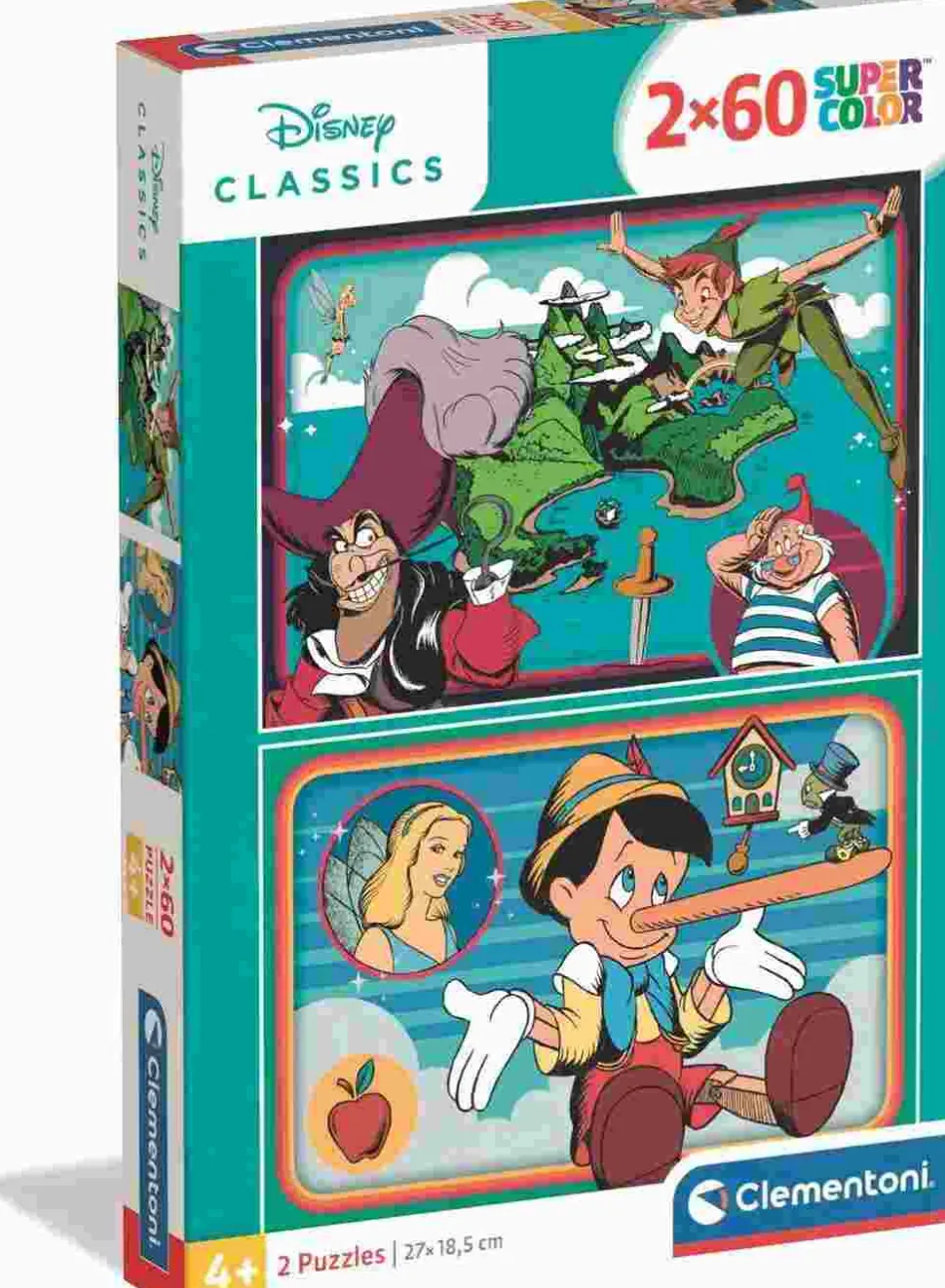 Puzzle 2x60 Clássicos da Disney