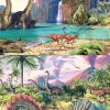 Puzzle 2x100 Dinosaurs