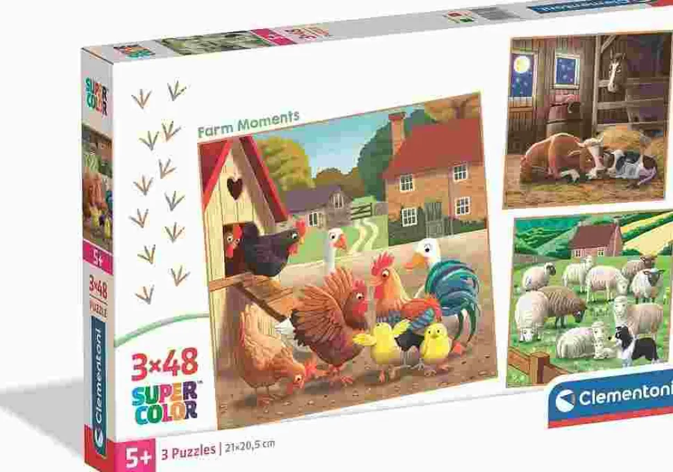 Puzzle 3x48 Momentos na Quinta