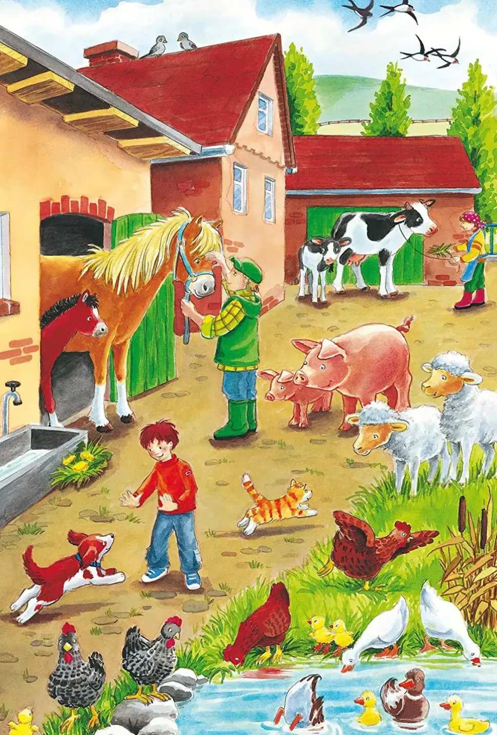 Puzzle 3x24 na fazenda