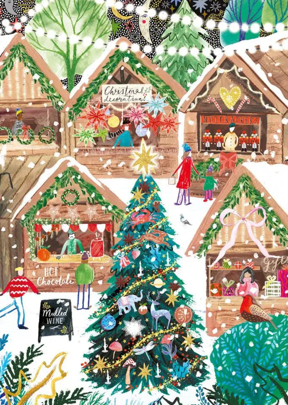Puzzle 3x500 Natal em Londres