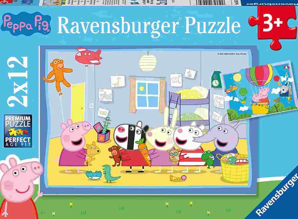 Puzzle 2x12 Peppa Pig