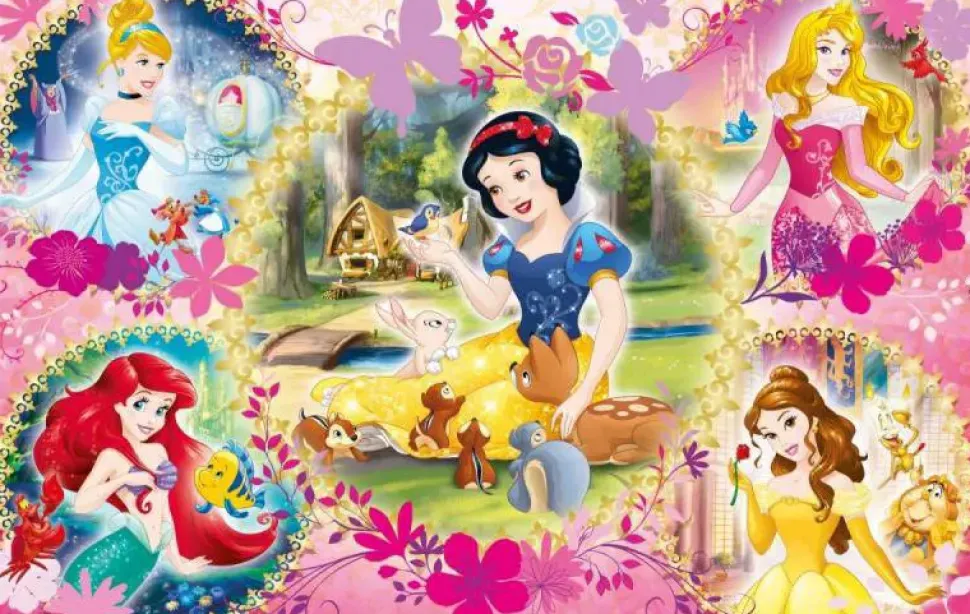 Puzzle 2x60 princesa da Disney