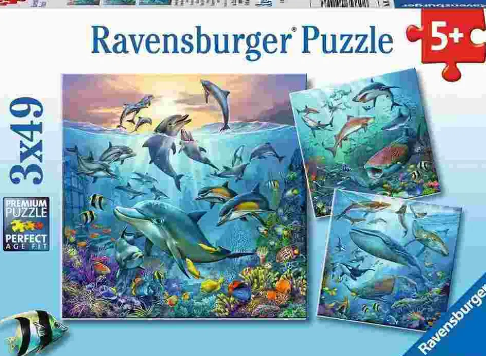Puzzle 3x49 Vida selvagem do oceano